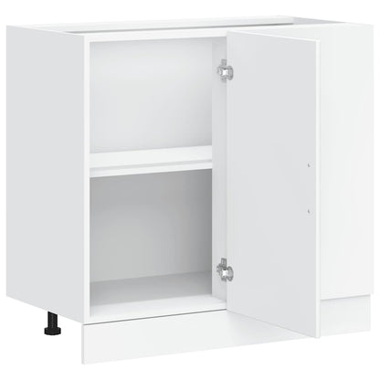 Mobile base da cucina Lucca Bianco in Legno Multistrato - homemem39