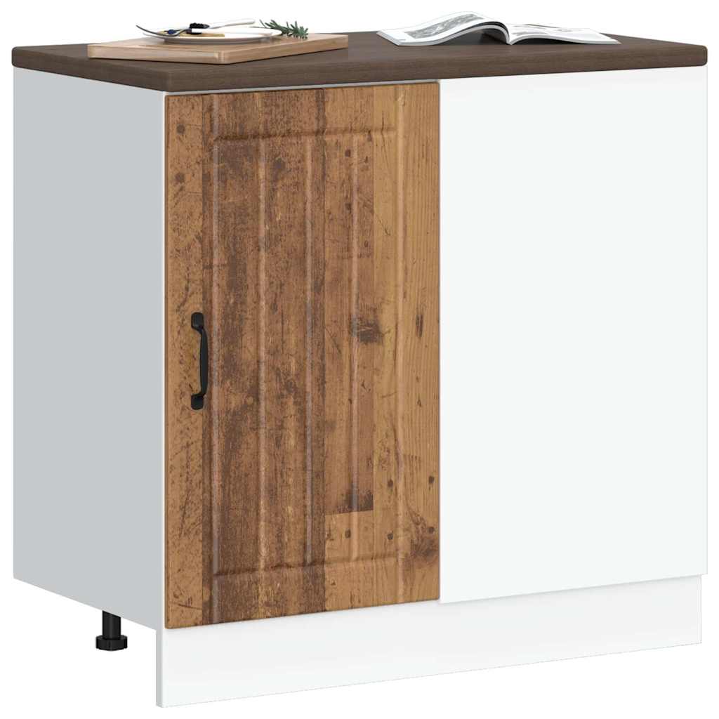 Mobile base da cucina Lucca Legno Antico in Legno Multistrato - homemem39