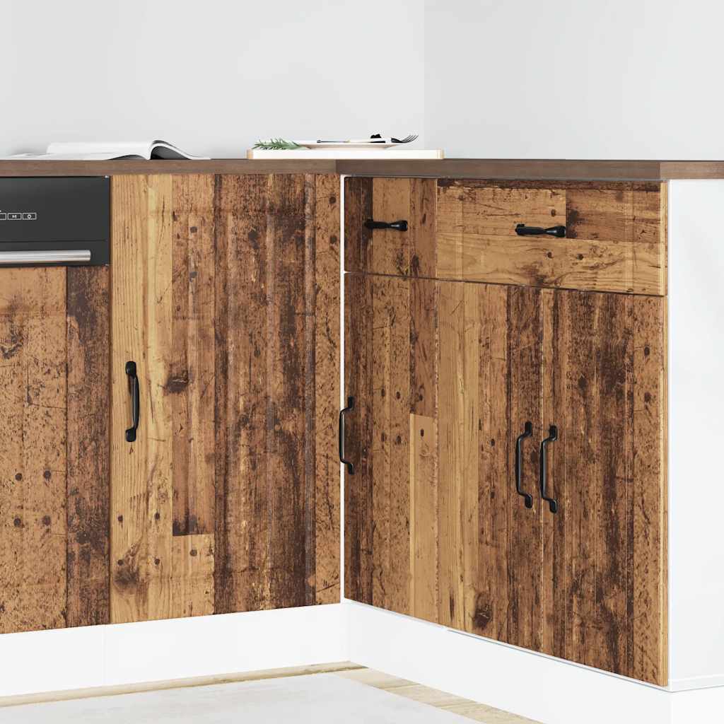 Mobile base da cucina Lucca Legno Antico in Legno Multistrato - homemem39