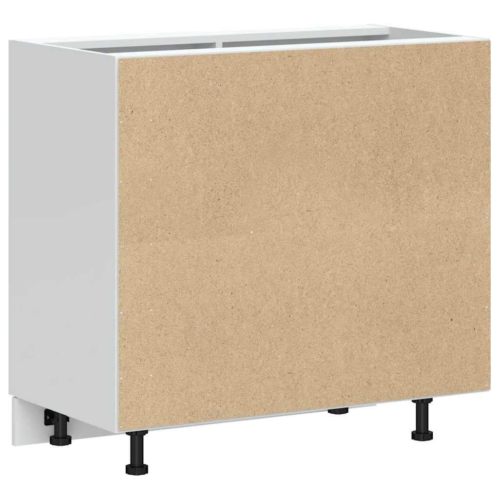 Base da Cucina Kalmar Bianco in Legno Multistrato | homemem39