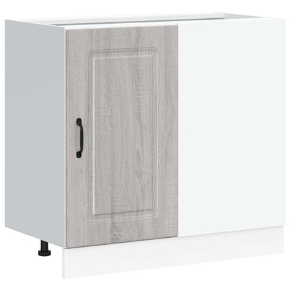 Base da Cucina Kalmar Grigio Sonoma in Legno Multistrato - homemem39