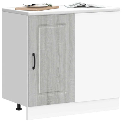 Base da Cucina Kalmar Grigio Sonoma in Legno Multistrato - homemem39
