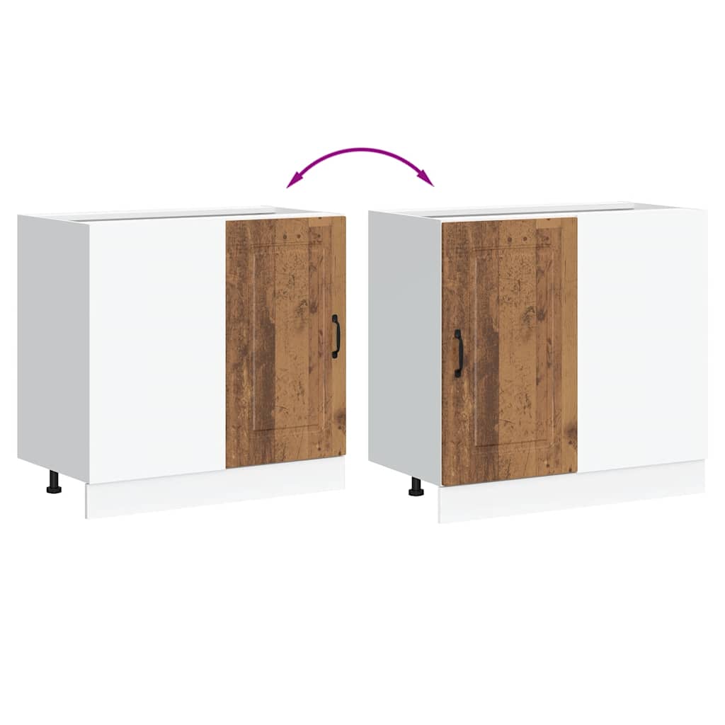 Base da Cucina Kalmar Legno Vecchio in Legno Multistrato | homemem39