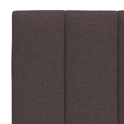Giroletto senza Materasso Hanko Marrone Scuro 80x200 cm Tessuto | homemem39