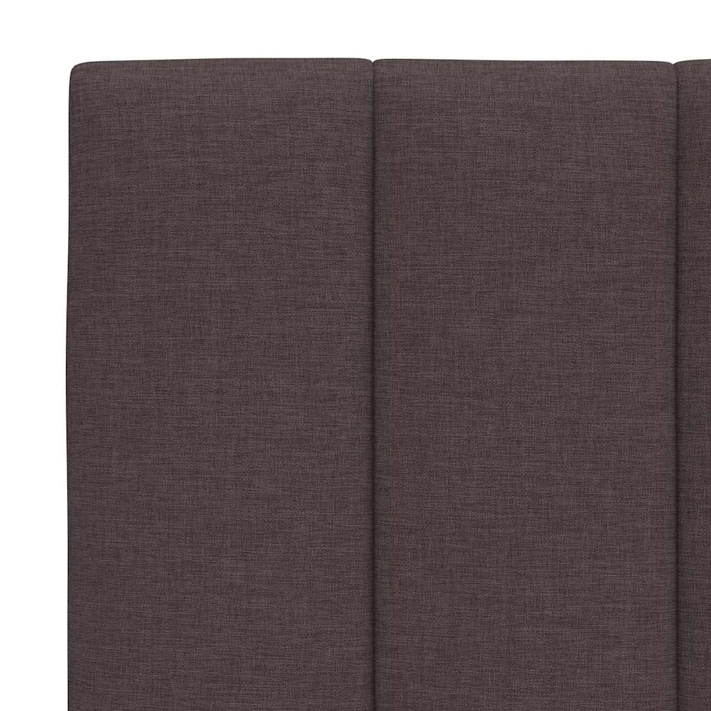 Giroletto senza Materasso Hanko Marrone Scuro 90x190 cm Tessuto | homemem39