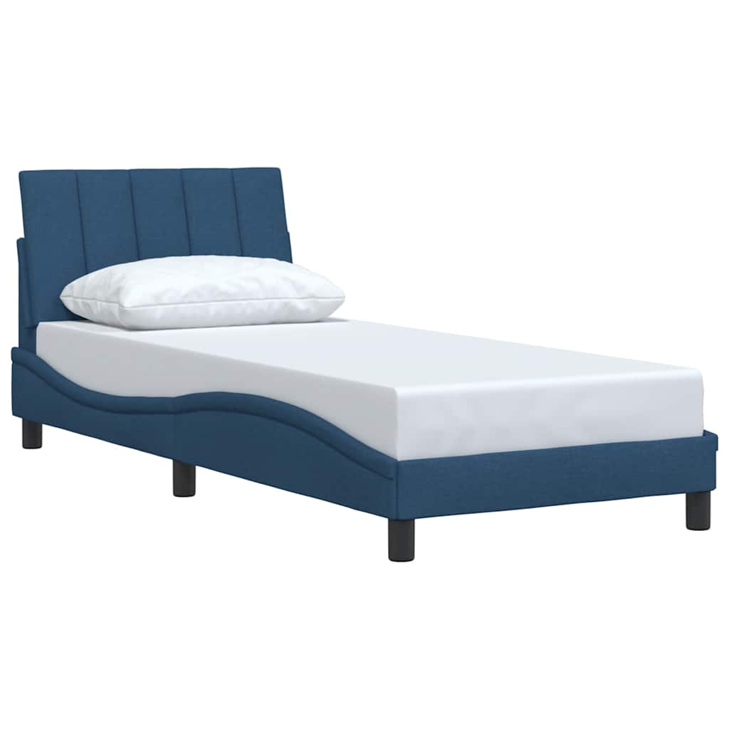 Giroletto senza Materasso Hanko Blu 90x190 cm in Tessuto | homemem39