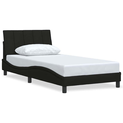 Giroletto senza Materasso Hanko Nero 100x200 cm in Tessuto | homemem39