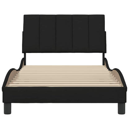 Giroletto senza Materasso Hanko Nero 100x200 cm in Tessuto | homemem39