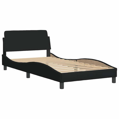 Giroletto senza Materasso Hanko Nero 100x200 cm in Tessuto | homemem39