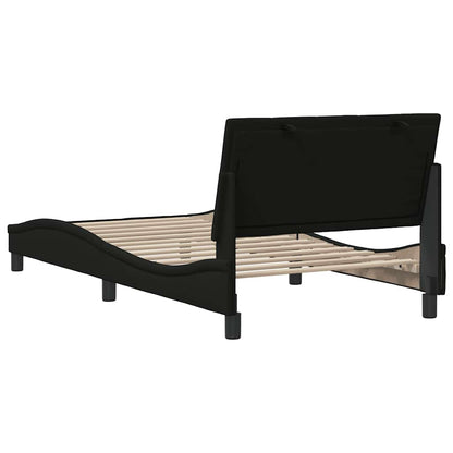 Giroletto senza Materasso Hanko Nero 100x200 cm in Tessuto | homemem39
