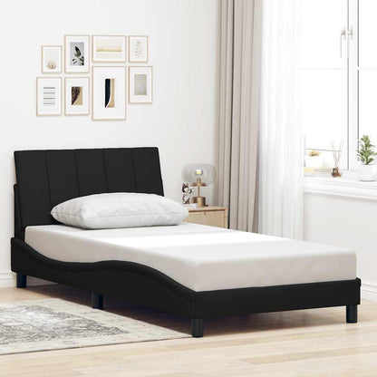 Giroletto senza Materasso Hanko Nero 100x200 cm in Tessuto | homemem39