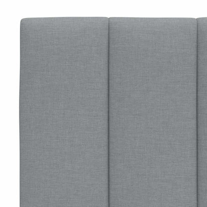 Giroletto senza Materasso Grigio Chiaro 180x200 cm Tessuto - homemem39