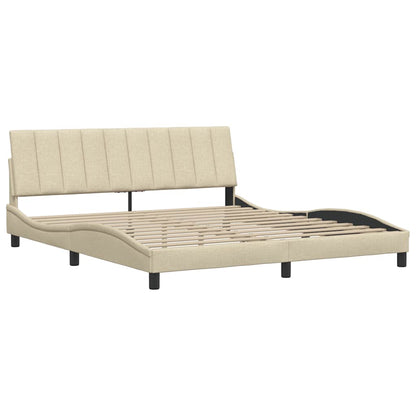 Giroletto senza Materasso Hanko Crema 180x200 cm in Tessuto | homemem39