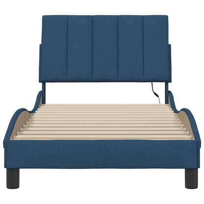 Giroletto senza Materasso Hanko Blu 90x190 cm in Tessuto | homemem39