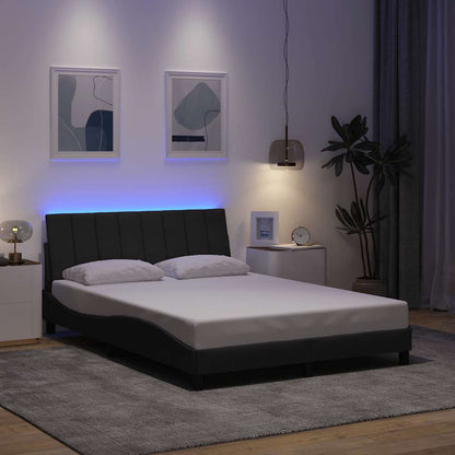 Giroletto senza Materasso Hanko Grigio Scuro 140x190 cm Tessuto