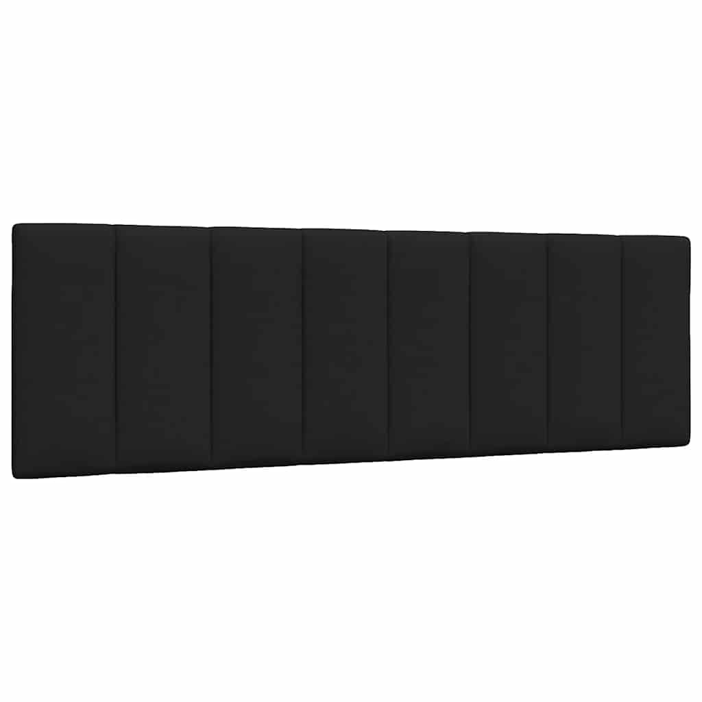 Giroletto senza Materasso Hanko Nero 160x200 cm in Tessuto