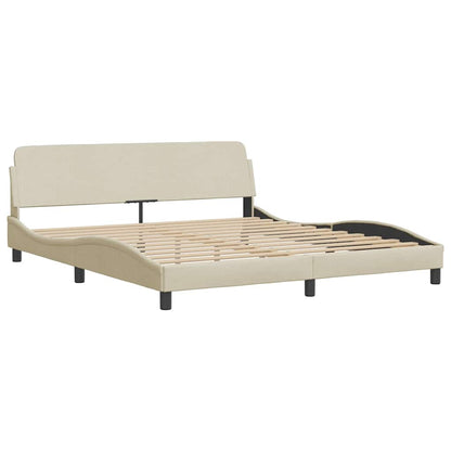 Giroletto senza Materasso Hanko Crema 180x200 cm in Tessuto | homemem39