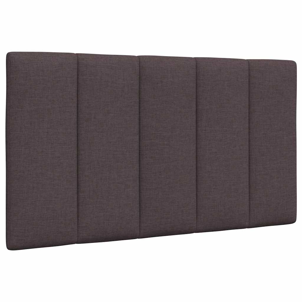 Letto con Materasso Hanko Marrone Scuro 80x200 cm in Tessuto | homemem39