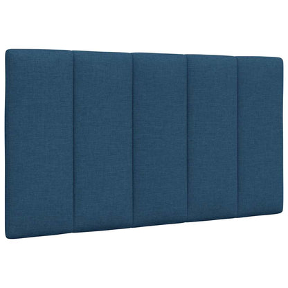Letto con Materasso Hanko Blu 90x190 cm in Tessuto