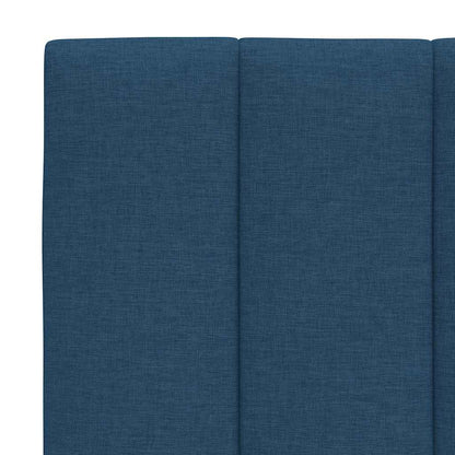 Letto con Materasso Hanko Blu 90x190 cm in Tessuto | homemem39
