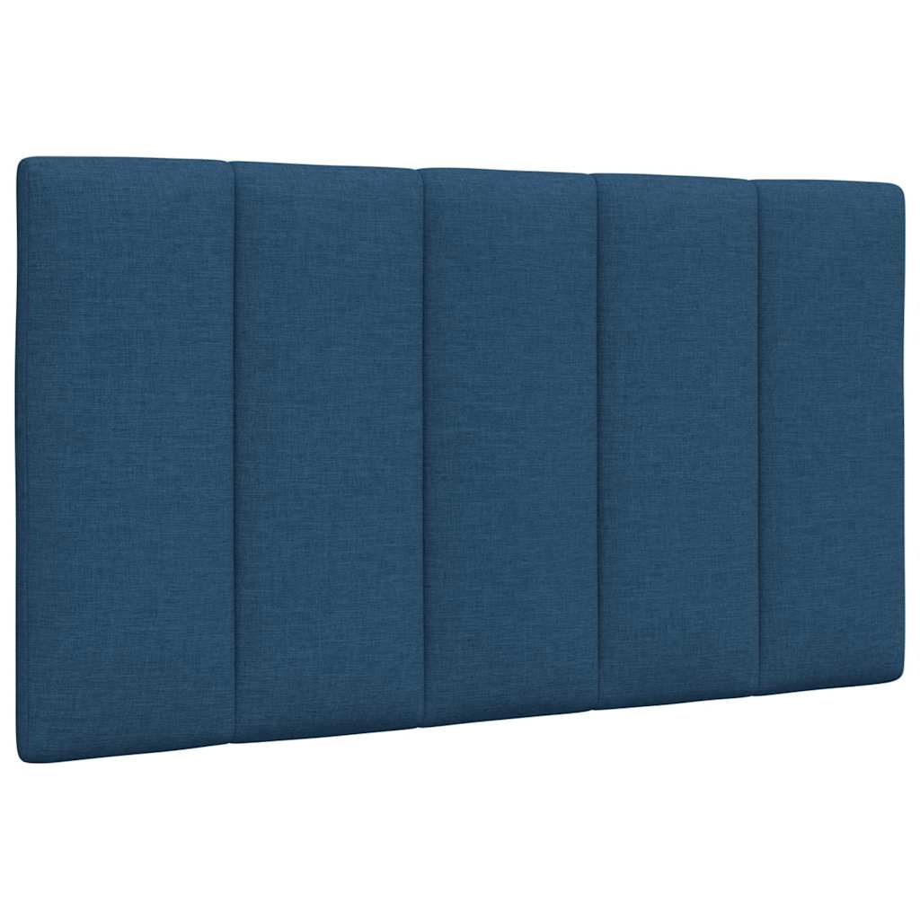 Letto con Materasso Hanko Blu 90x200 cm in Tessuto - homemem39