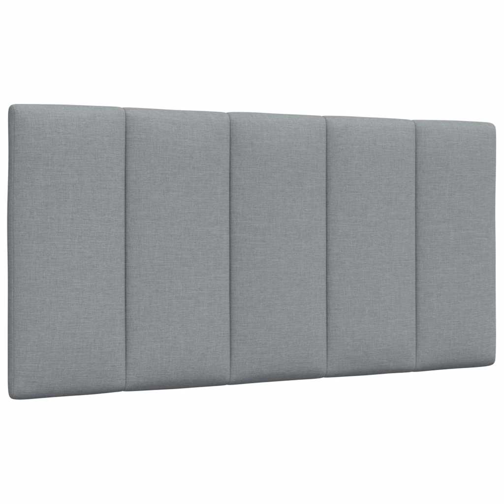 Letto con Materasso Hanko Grigio Chiaro 100x200 cm in Tessuto | homemem39