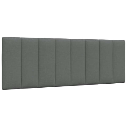 Letto con Materasso Hanko Grigio Scuro 120x200 cm Tessuto