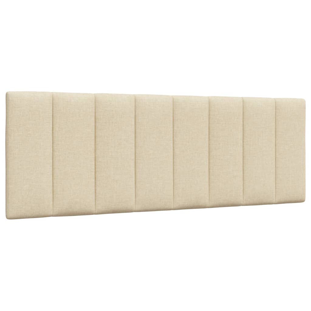 Letto con Materasso Crema 140x19 cm in Tessuto - homemem39