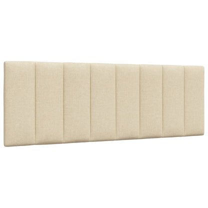 Letto con Materasso Crema 140x19 cm in Tessuto - homemem39