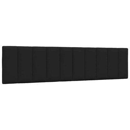 Letto con Materasso Hanko Nero 200x200 cm in Tessuto - homemem39