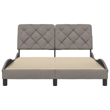 Giroletto senza Materasso Tortora 120x200 cm Tessuto - homemem39