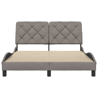 Giroletto senza Materasso Tortora 140x200 cm in Tessuto - homemem39