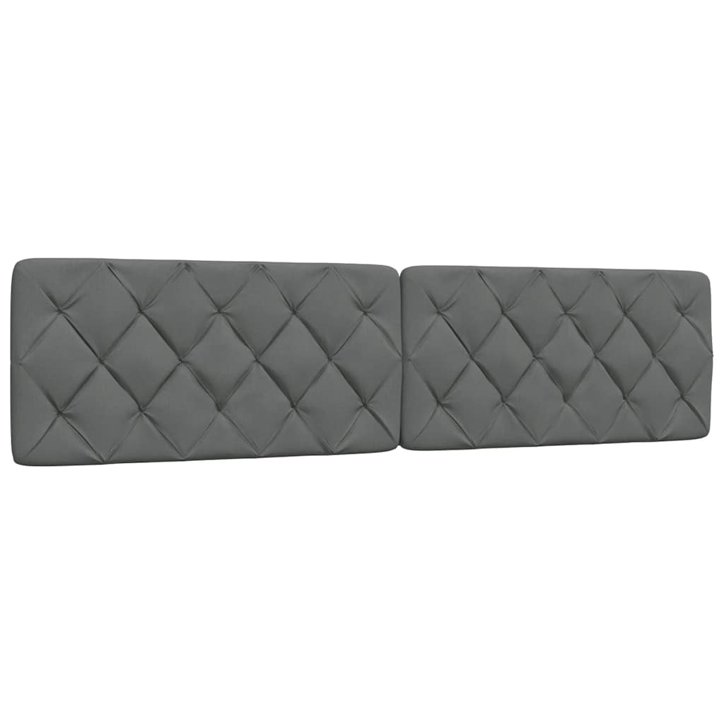 Giroletto senza Materasso Grigio Scuro 200x200 cm Tessuto - homemem39