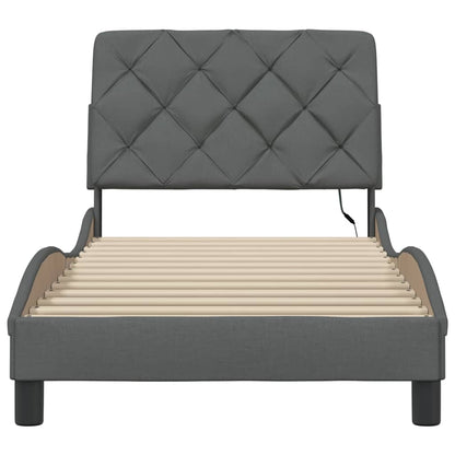 Giroletto con LED senza Materasso 80x200 cm Tessuto - homemem39