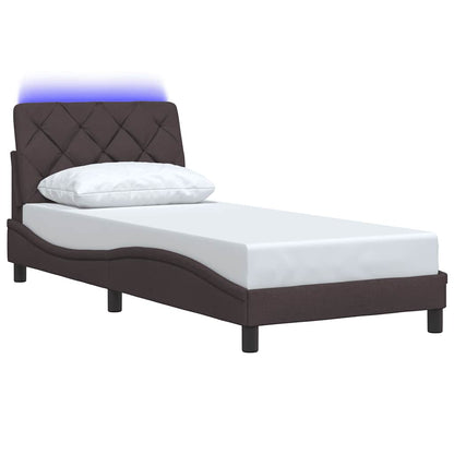 Giroletto con LED senza Materasso 90x190 cm Tessuto | homemem39