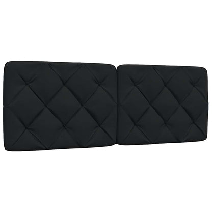 Giroletto con LED senza Materasso Nero 120x200 cm Tessuto