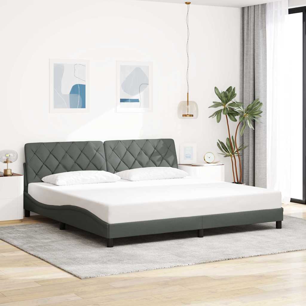 Giroletto con LED senza Materasso 200x200 cm Tessuto | homemem39