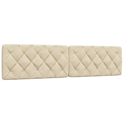 Giroletto con LED senza Materasso Crema 200x200 cm in Tessuto - homemem39