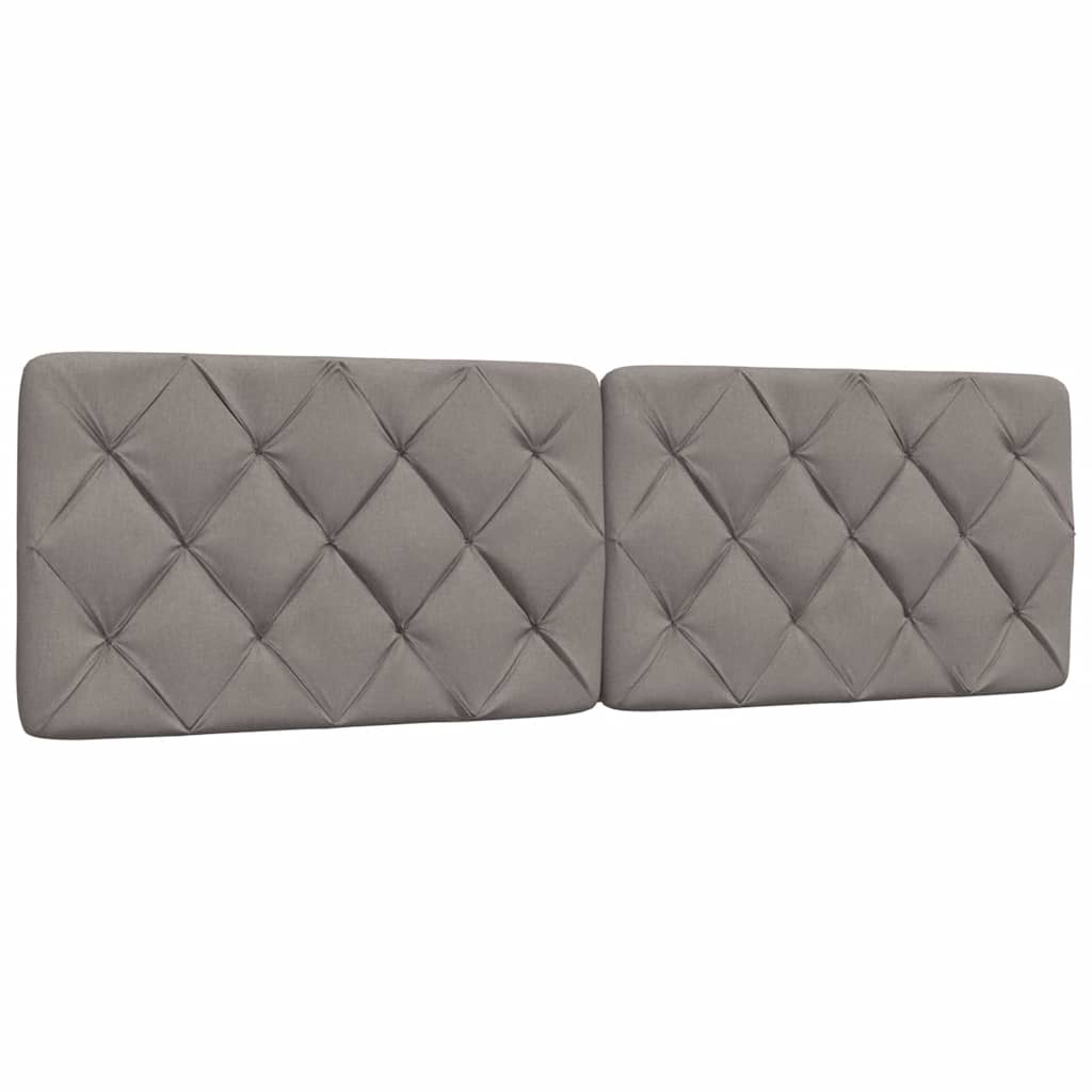 Letto con Materasso Tortora 160x200 cm in Tessuto - homemem39