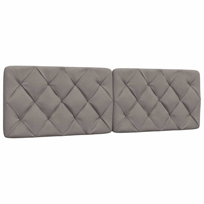 Letto con Materasso Tortora 160x200 cm in Tessuto - homemem39