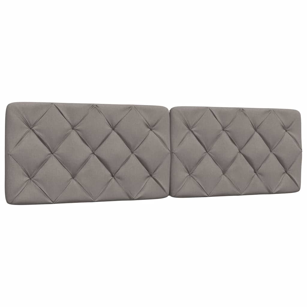 Letto con Materasso Tortora 180x200 cm in Tessuto - homemem39