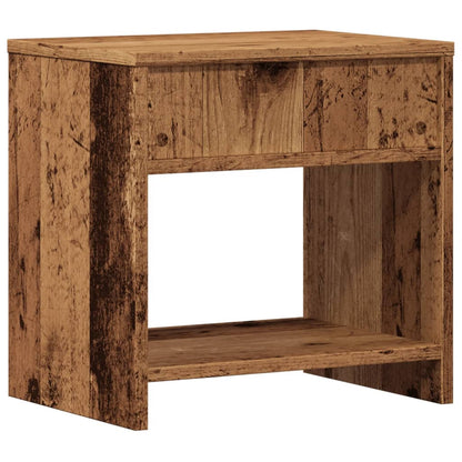 Comodino Legno Vecchio 40x30x40 cm in Truciolato - homemem39