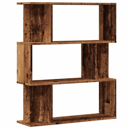 Libreria in Legno Antico 80x24x96 cm in Legno Multistrato | homemem39