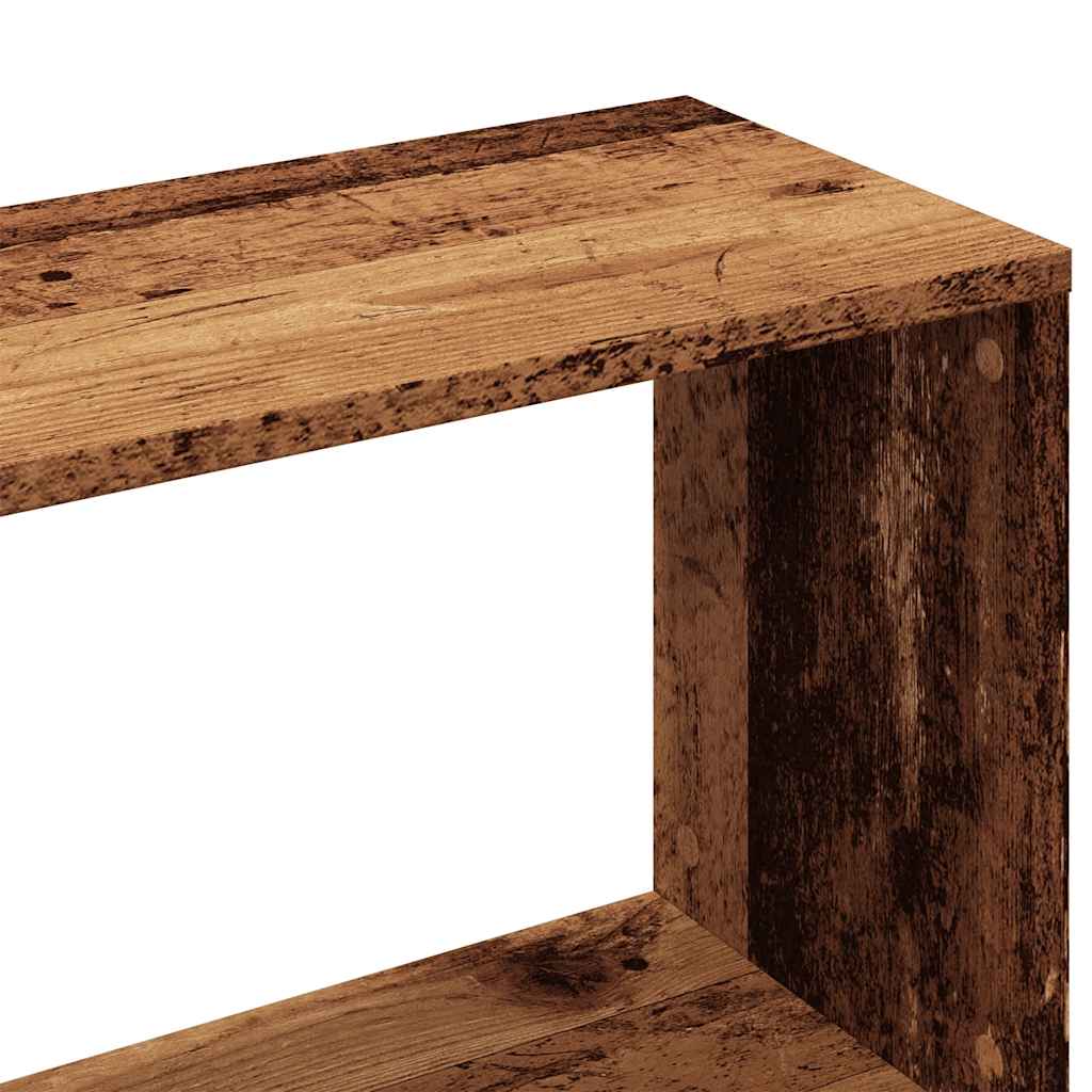 Libreria in Legno Antico 80x24x96 cm in Legno Multistrato | homemem39