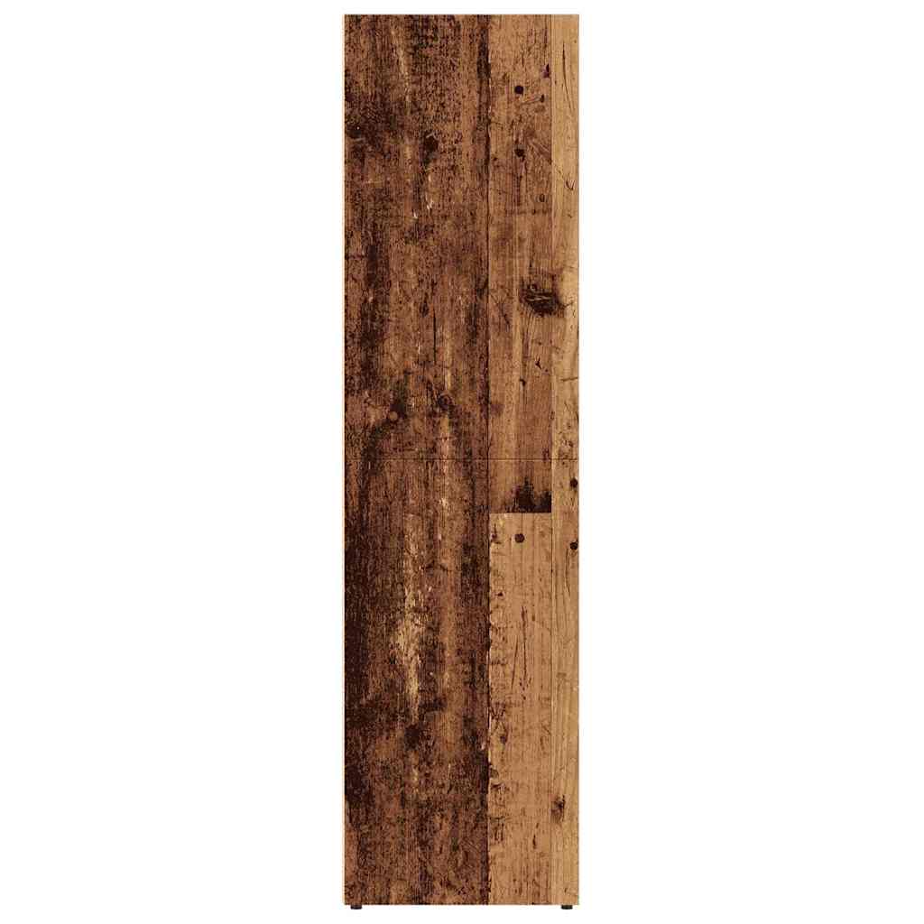 Libreria in Legno Antico 36x30x114 cm in Legno Multistrato