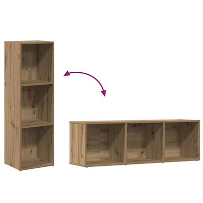Libreria Rovere Artigianale 36x30x114 cm in Legno Multistrato | homemem39