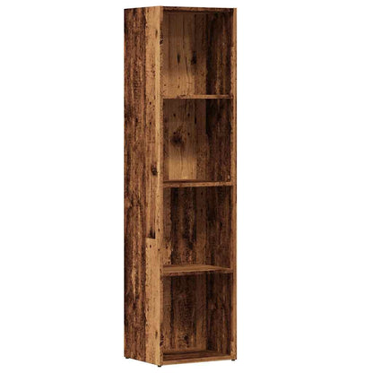 Libreria Legno Antico 36x30x143 cm in Legno Multistrato | homemem39
