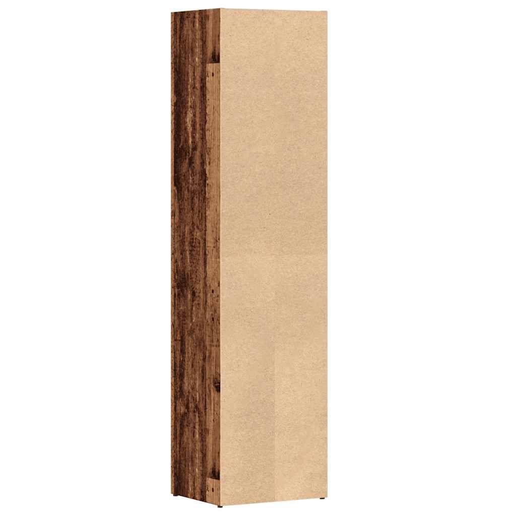 Libreria Legno Antico 36x30x143 cm in Legno Multistrato | homemem39