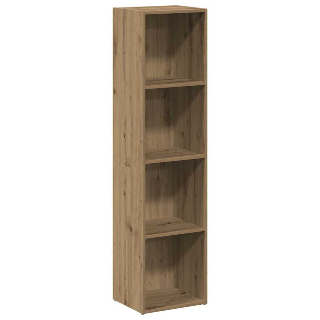 Libreria Rovere Artigianale 36x30x143 cm Legno Multistrato
