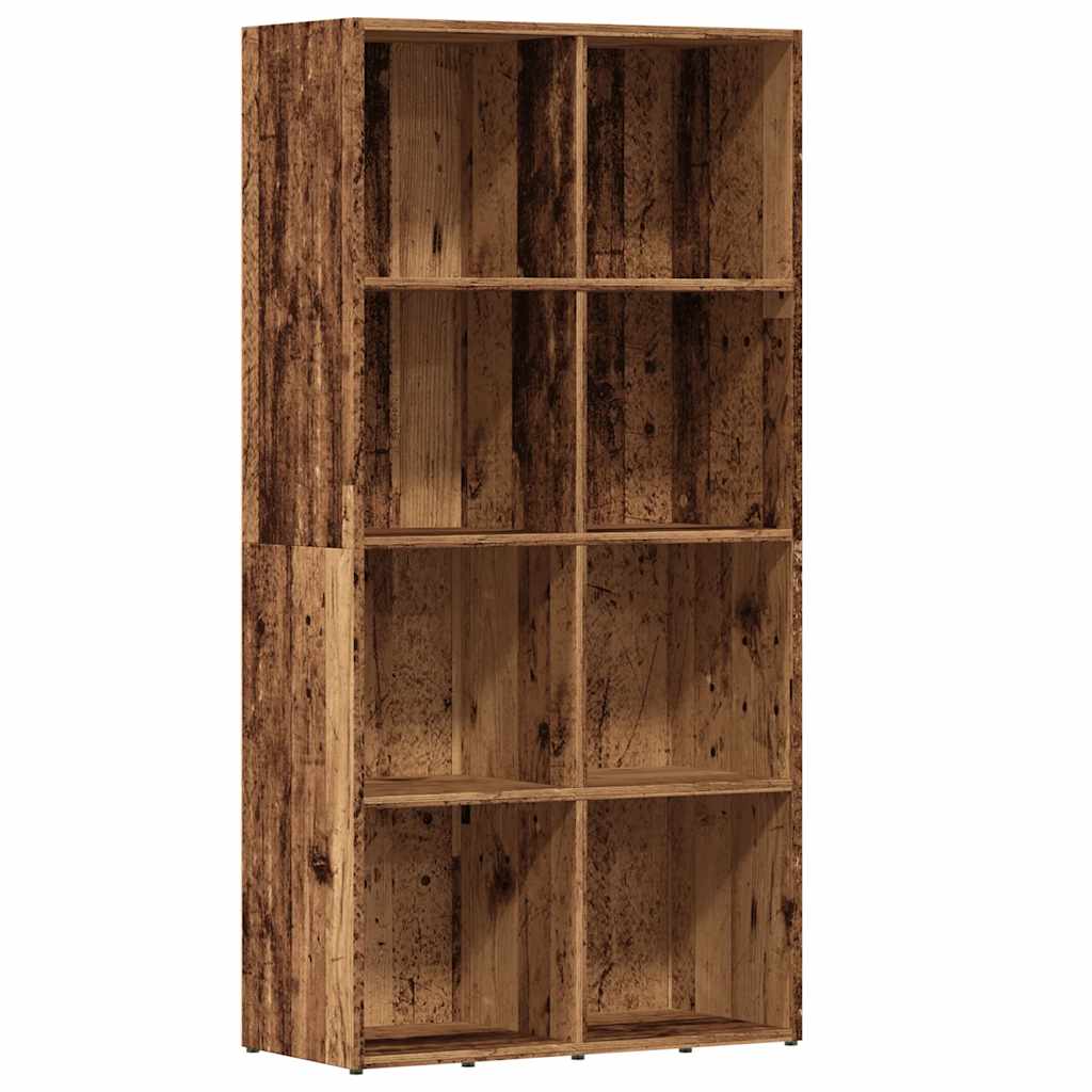 Libreria in Legno Antico 66x30x130 cm in Legno Multistrato | homemem39